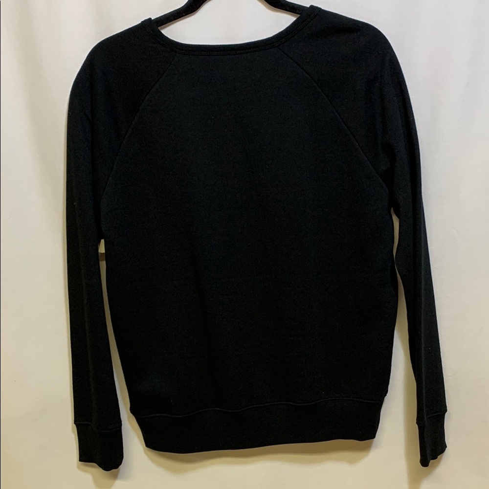 Caslon Black Sequin Star Sweatshirt - Picture 5 of 6